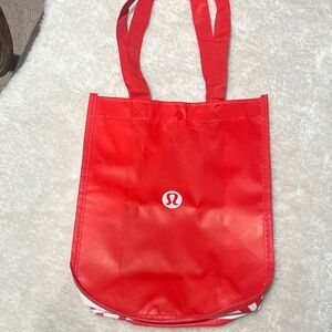 Lululemon Athletica Vibrant Red Tote